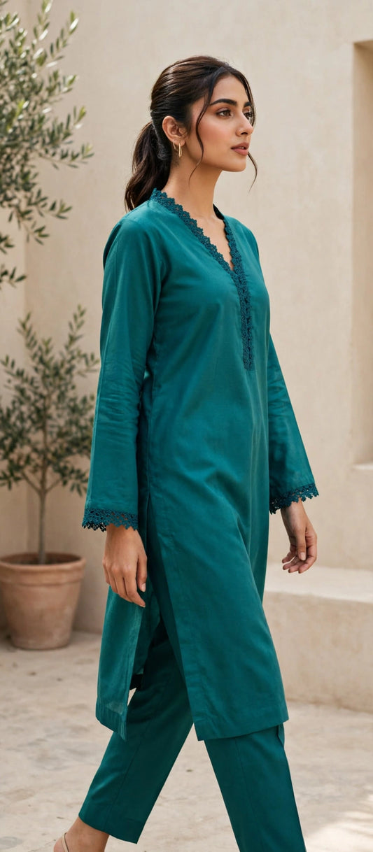 Teal Elegance