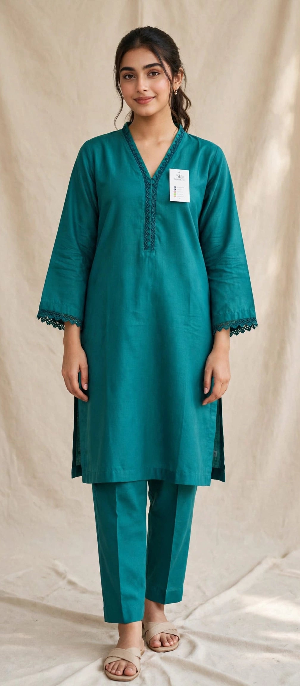 Teal Elegance